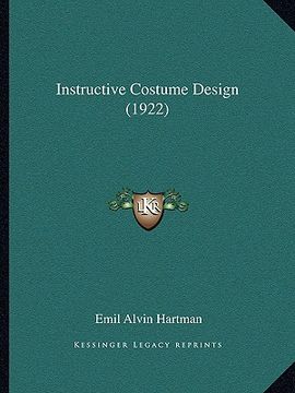portada instructive costume design (1922) (en Inglés)