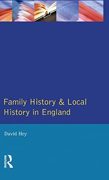 portada Family History and Local History in England (en Inglés)