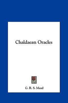 portada chaldaean oracles (en Inglés)
