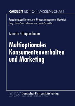 portada Multioptionales Konsumentenverhalten und Marketing(Springer Verlag Gmbh) (en Alemán)