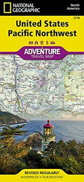 portada United States, Pacific Northwest (National Geographic Adventure Map, 3118) (in English)