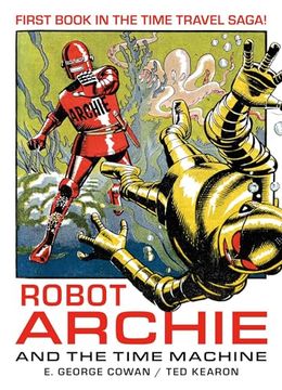 portada Robot Archie and the Time Machine (en Inglés)