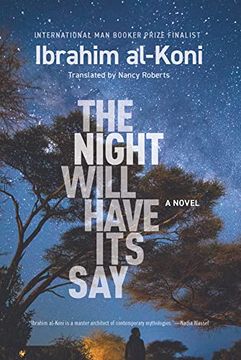 portada The Night Will Have its Say: A Novel (Hoopoe Fiction) (in English)