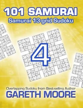 portada Samurai 13-grid Sudoku 4: 101 Samurai (en Inglés)