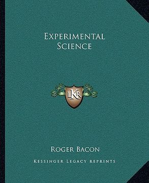 portada experimental science (en Inglés)