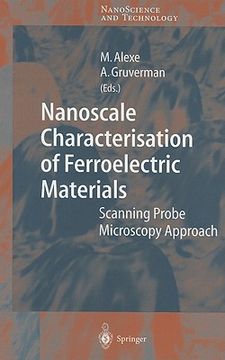 portada nanoscale characterisation of ferroelectric materials: scanning probe microscopy approach (in English)