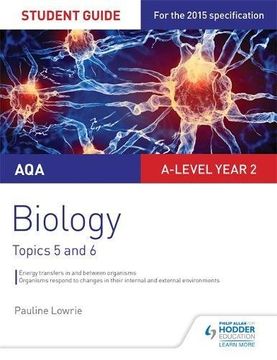 portada AQA AS/A-level Year 2 Biology Student Guide: Topics 5 and 6 (Edexcel a Level Student Guide)