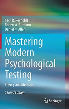 portada Mastering Modern Psychological Testing: Theory and Methods (in English)