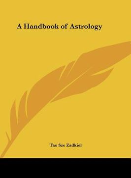 portada a handbook of astrology (en Inglés)