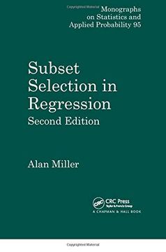 portada Subset Selection in Regression (Chapman & Hall (en Inglés)