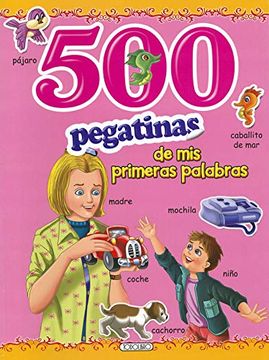 portada 500 Pegatinas Rosa