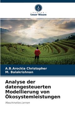 portada Analyse der datengesteuerten Modellierung von Ökosystemleistungen (en Alemán)