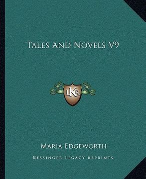 portada tales and novels v9 (en Inglés)