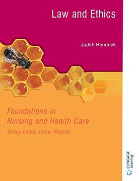 portada Foundations in Nursing and Health Care: Law and Ethics (in English)