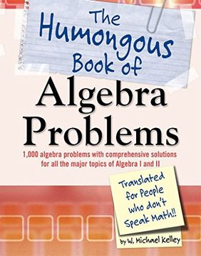 portada The Humongous Book of Algebra Problems (Humongous Books) (in English)