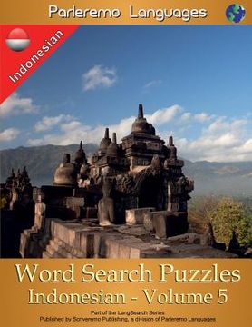 portada Parleremo Languages Word Search Puzzles Indonesian - Volume 5 (in Indonesio)