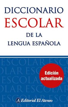 portada Diccionario Escolar de la Lengua Española Ateneo [Edicion Actualizada]