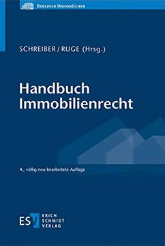 portada Handbuch Immobilienrecht (Berliner Handbücher) (en Alemán)