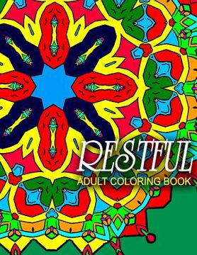 portada RESTFUL ADULT COLORING BOOKS - Vol.8: adult coloring books best sellers stress relief (in English)