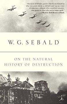 portada On the Natural History of Destruction (Modern Library) (in English)