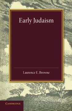 portada Early Judaism (en Inglés)