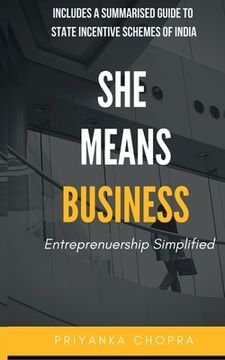 portada She Means Business (en Inglés)