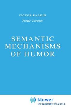 portada semantic mechanisms of humor (en Inglés)