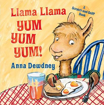 portada Llama Llama yum yum Yum! A Scratch-And-Sniff Book (en Inglés)