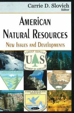 portada american natural resources: new issues and developments (en Inglés)