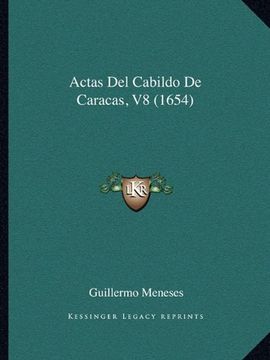 portada Actas del Cabildo de Caracas, v8 (1654)