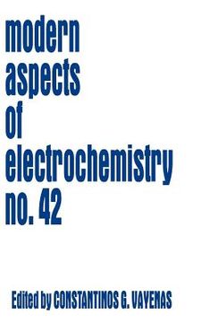 portada modern aspects of electrochemistry 42 (en Inglés)