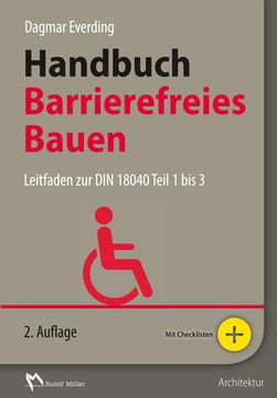 portada Handbuch Barrierefreies Bauen: Leitfaden zur din 18040 Teil 1 bis 3 (en Alemán)
