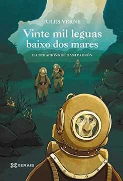 portada Vinte mil Leguas Baixo dos Mares (in Galician)
