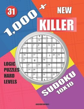 portada 1,000 + New sudoku killer 10x10: Logic puzzles hard levels (en Inglés)
