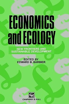 portada economics and ecology: new frontiers and sustainable development (en Inglés)