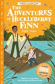 portada The Adventures of Huckleberry Finn (Easy Classics) (en Inglés)