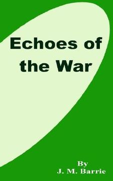portada echoes of the war (en Inglés)