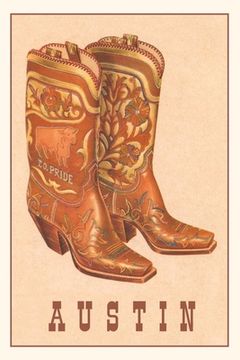 portada Vintage Journal Cowboy Boots, Austin (en Inglés)