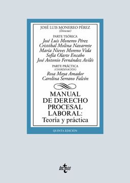portada Manual de Derecho Procesal Laboral: Teoría y Práctica