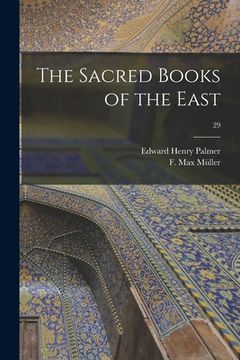 portada The Sacred Books of the East; 29 (en Inglés)