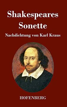 portada Sonette: Nachdichtung von Karl Kraus (in German)