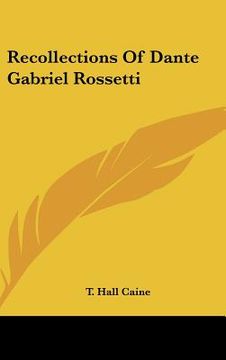 portada recollections of dante gabriel rossetti