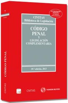 portada Codigo Penal Legislacion Complementaria 39§Ed 2013