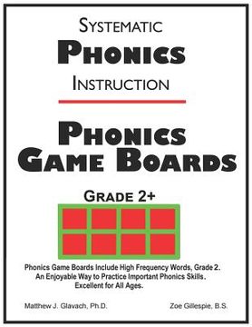 portada Systematic Phonics Instruction Phonics Game Boards, Grade 2+ (en Inglés)