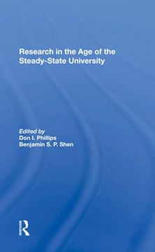 portada Research in the age of the Steadystate University (in English)