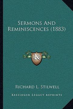 portada sermons and reminiscences (1883)