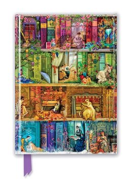 portada Aimee Stewart: A Stitch in Time Bookshelves (Foiled Journal) (Flame Tree Nots)