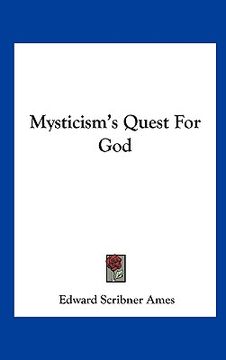 portada mysticism's quest for god (in English)