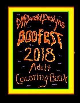 portada D.McDonald Designs Boofest 2018 Adult Coloring Book (en Inglés)