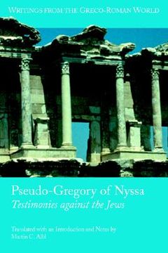 portada pseudo-gregory of nyssa: testimonies against the jews